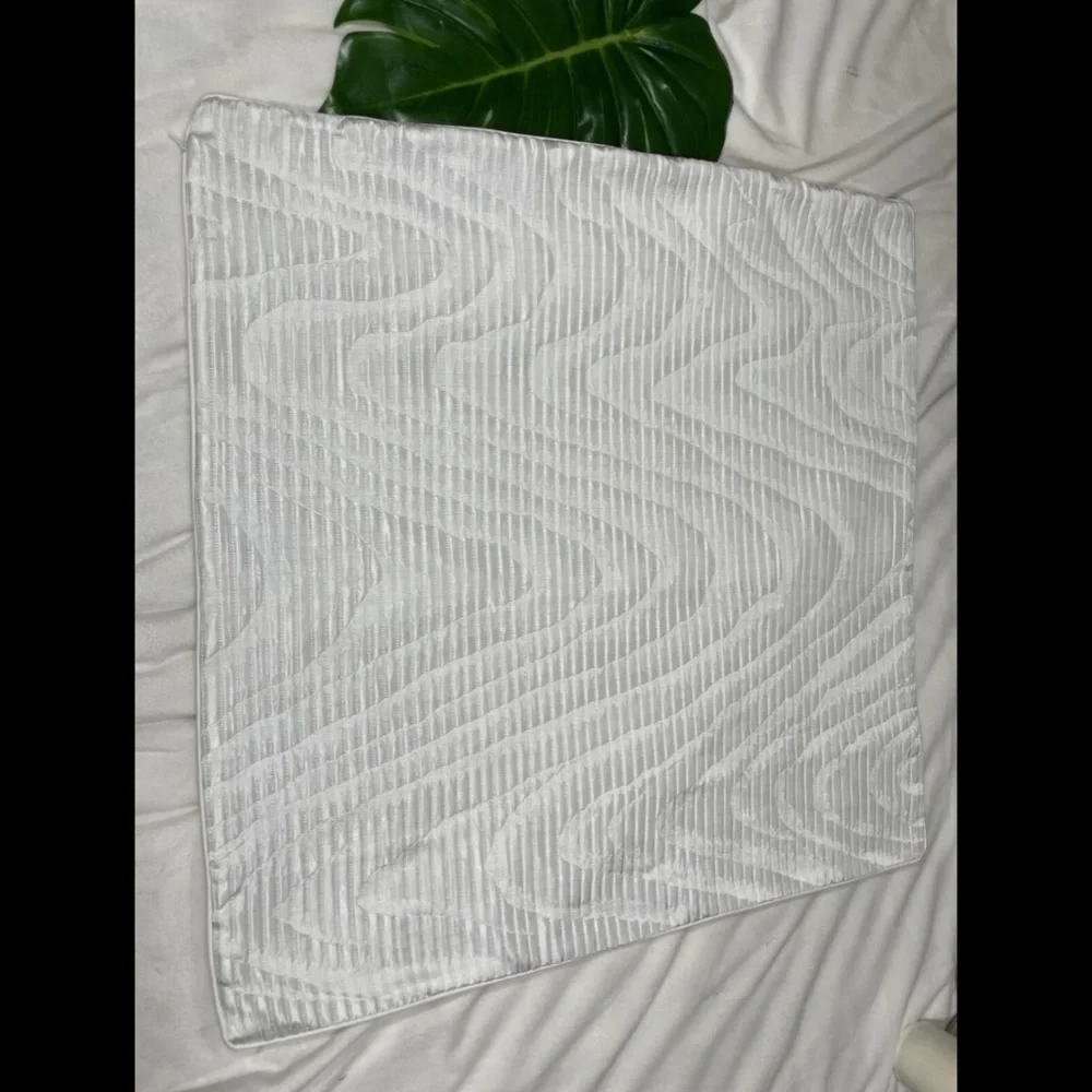 NEW Hotel Collection Moire Quilted (1)‎ Euro Sham